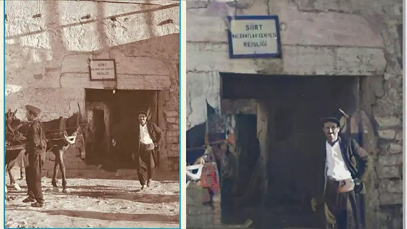 Geçmişe Yolculuk: 1962 Yılında Siirt Nalbantlar Cemiyeti Önünde Tarihi Bir Kare