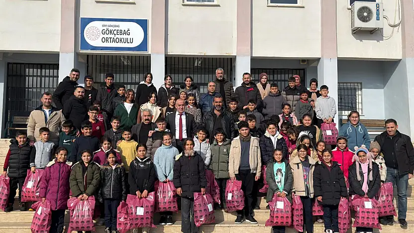 Gökçebağ Belediyesi'nden öğrencilere kışlık giyim desteği