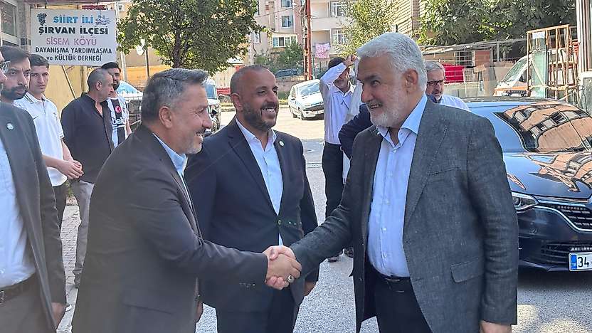 HÜDA PAR Genel Başkanı Yapıcıoğlu İstanbul'da Siirtlilerle Buluştu