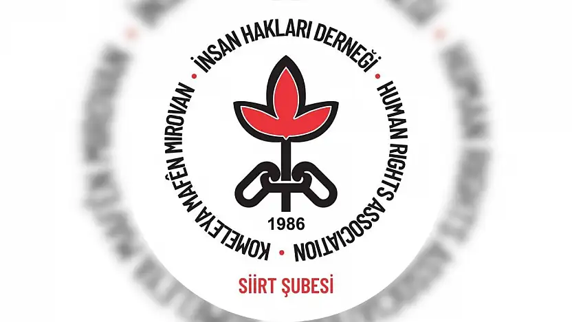 İHD Siirt Şubesi, 40. Kuruluş Yılında Basın Açıklaması Yapacak