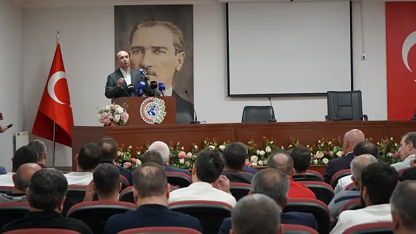 KOSGEB Başkanı İbrahimcioğlu Siirt'te İş İnsanlarıyla Buluştu