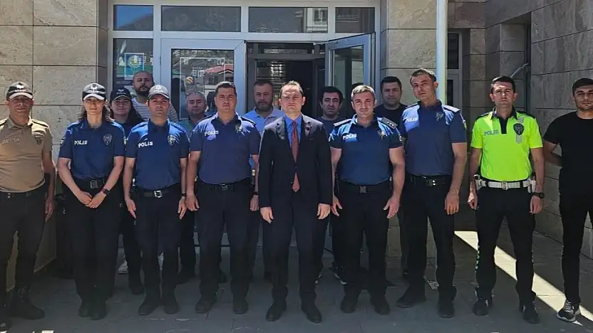 Kurtalan'a Atanan Kaymakam Salih Başara Yusufeli'nde Veda Ziyaretlerine Başladı