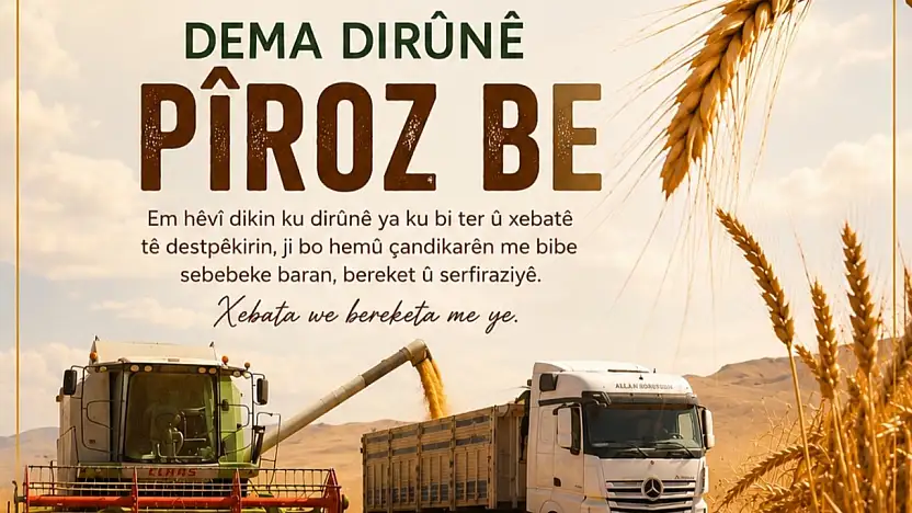 Kurtalan Belediyesi Eşbaşkanları: ''Xerza'nın Üreten Emeğine Sahip Çıkacağız, Piroz Be''