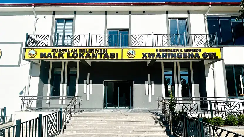 Kurtalan Belediyesi Halk Lokantası Hizmete Açıldı: 4 Çeşit Menü 150 TL