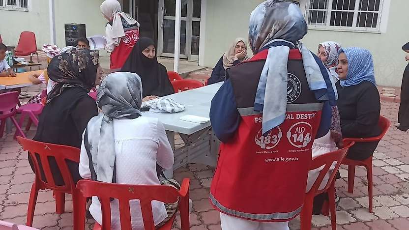 Kurtalan'da Aileler Şiddete Karşı Hakları Konusunda Bilgilendirildi