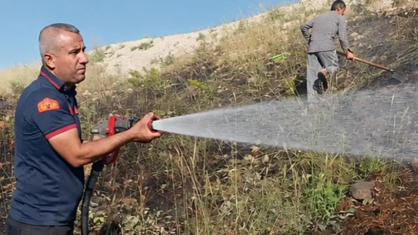Kurtalan'da bir haftada 7 yangına müdahale edildi