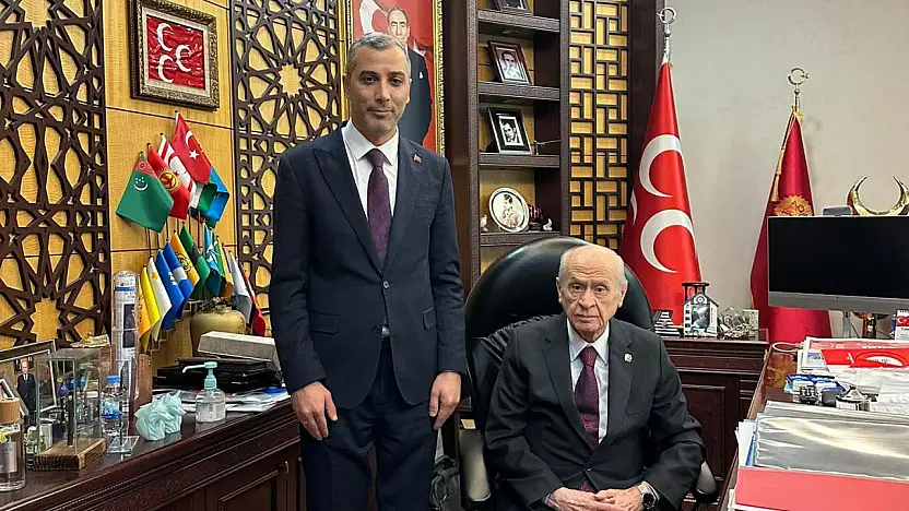 MHP Siirt İl Başkanı Cengizhan Tükenmez'den Genel Başkan Devlet Bahçeli'ye Ziyaret