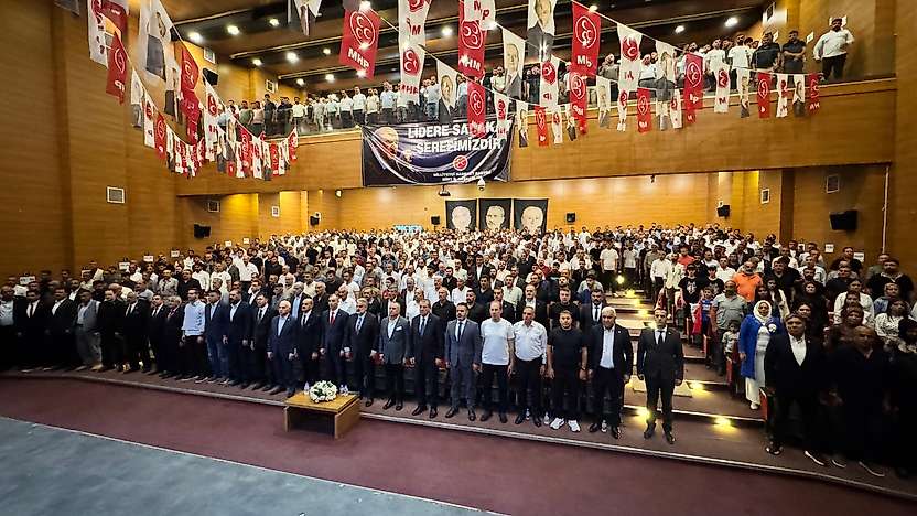 MHP Siirt'te 15. Olağan İl Kongresi Başladı: Tek Listeyle Gidiliyor
