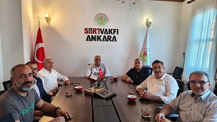 ORSİAD Yönetiminden Siirt Vakfı Ankara Şubesine Ziyaret