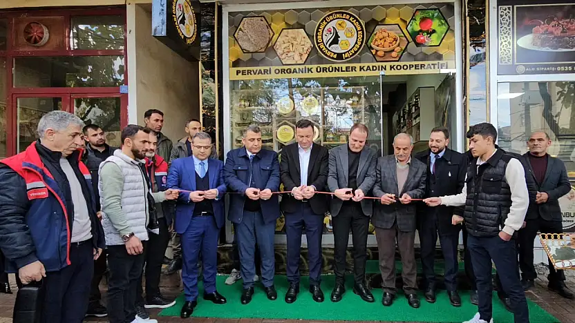 Pervari'de Kadın Kooperatifi Hizmete Açıldı!