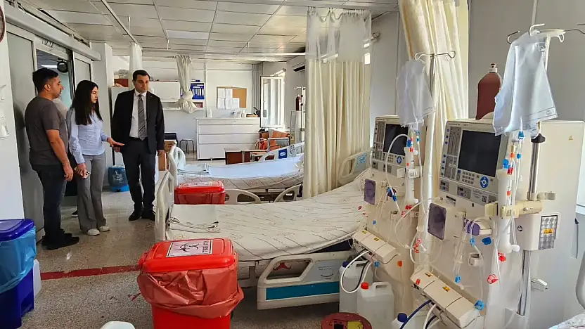 Pervari Kaymakamı Ali Buzkaya Devlet Hastanesini Ziyaret Etti