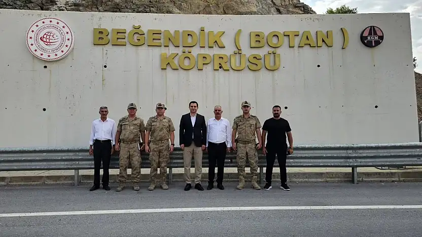 Pervari Kaymakamı Ali Buzkaya'dan Beğendik'te Jandarmaya Ziyaret