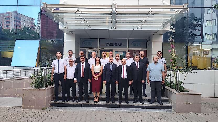 SGK Başkanı Yunus Elitaş, Siirt İl Müdürlüğünü Ziyaret Etti
