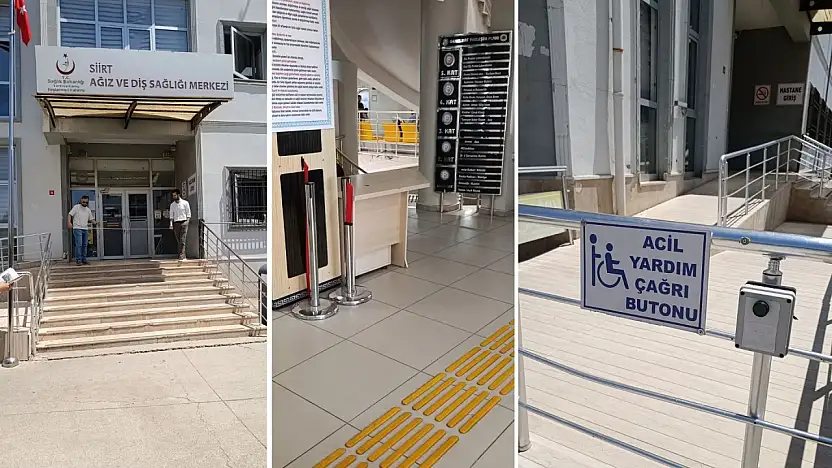 Siirt Ağız ve Diş Sağlığı Merkezi'nde Erişilebilirlik Denetimi Yapıldı