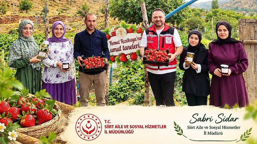 Siirt Aile ve Sosyal Hizmetler İl Müdürlüğü'nden Dünya Kadın Çiftçiler Günü Mesajı
