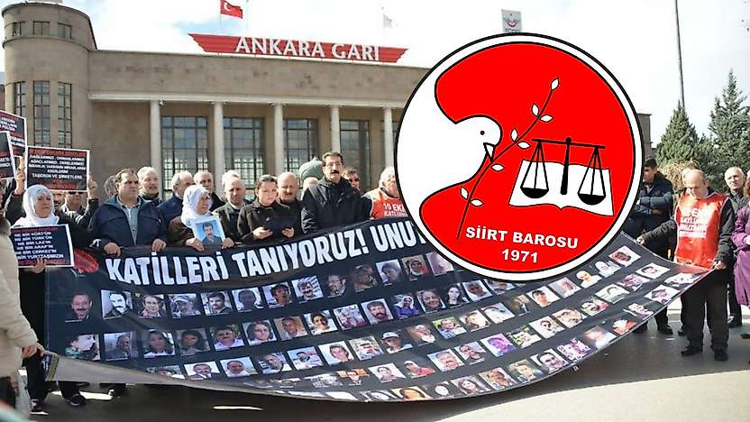 Siirt Barosu, 10 Ekim Ankara Katliamı İçin Anma Mesajı Yayınladı