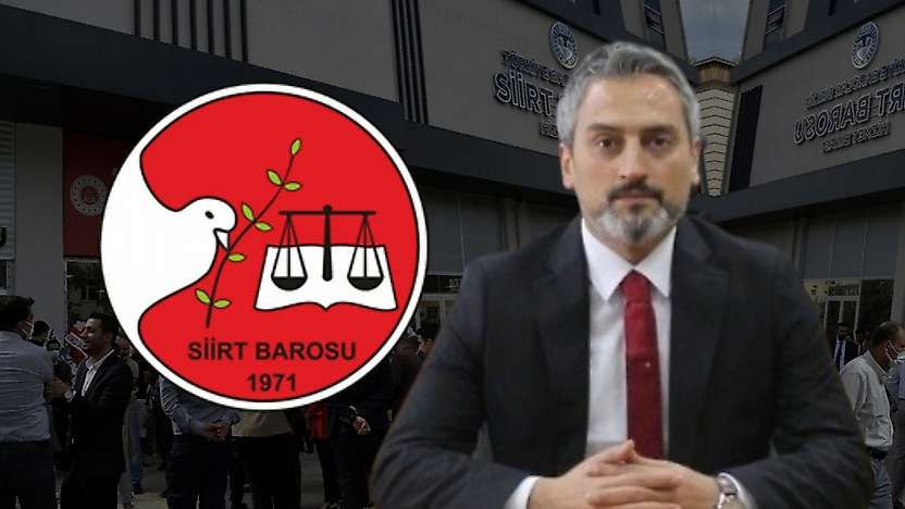 Siirt Barosuna Yeniden Başkan Seçilen Alptekin'den Meslektaşlarına Teşekkür