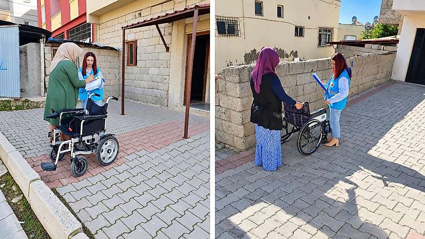 Siirt Belediyesi'nden Engelli Vatandaşlara Ücretsiz Tekerlekli Sandalye Desteği
