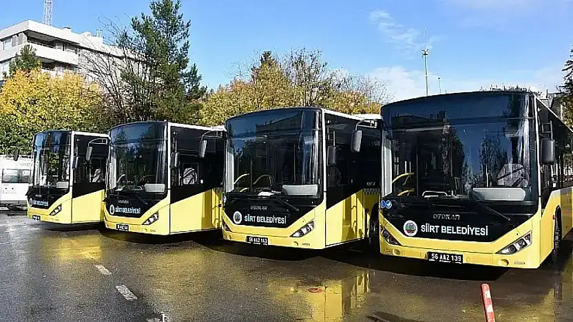 Siirt Belediyesi'nden YKS günü ücretsiz ulaşım desteği! Vali Kızılkaya'dan 'Sessizlik' Çağrısı