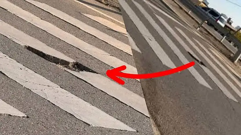 Siirt çevre yolunda tehlike saçan çukur sürücüleri isyan ettirdi