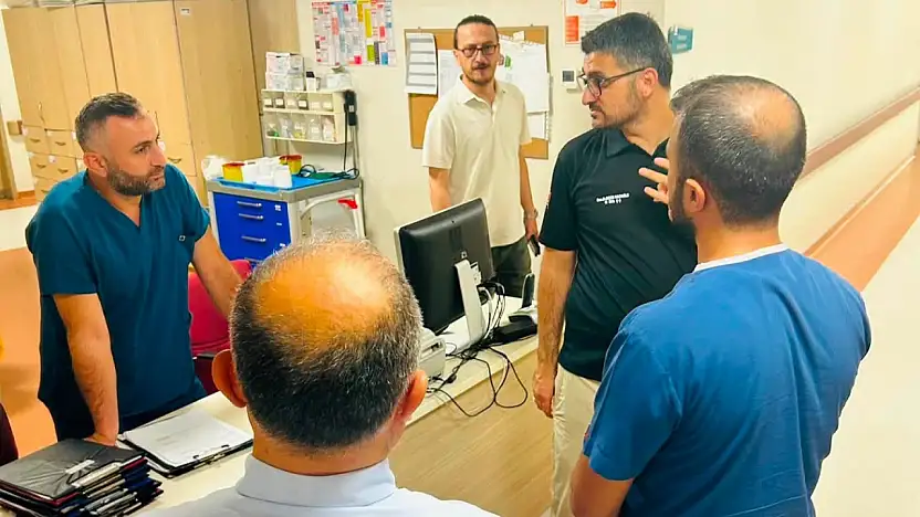 Siirt Eğitim ve Araştırma Hastanesinde 3 Saatlik Saha İncelemesi: Eksiklikler Tek Tek Not Alındı
