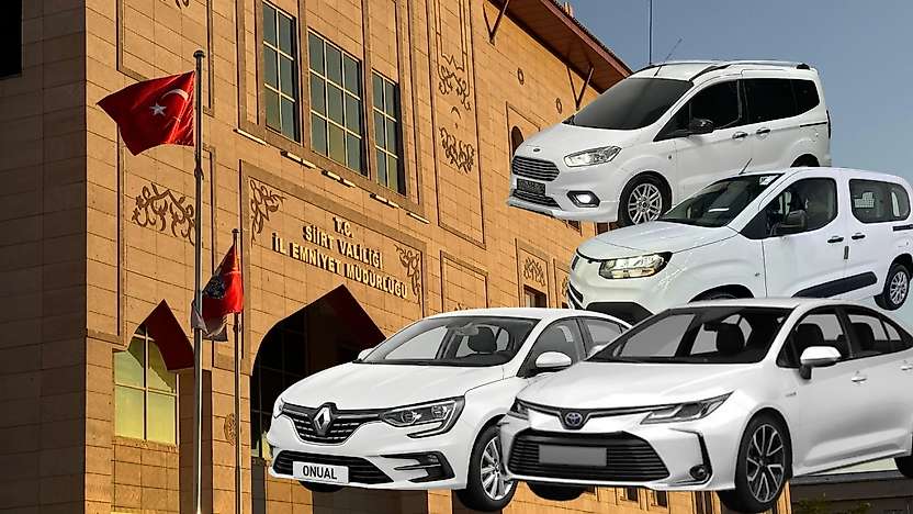 Siirt Emniyeti 39 Aracını Mübadeleyle Yenileyecek: 4 Farklı Araç Seçeneği