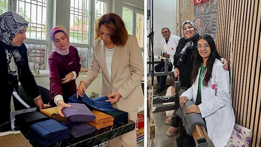 Siirt Eruh ADEM-2'de Kadınların Üretim Heyecanı