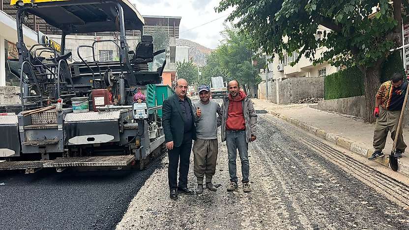 Siirt Eruh'ta Doğalgaz Çalışmalarında Sona Gelindi: Bozulan Yollar Asfaltlanıyor