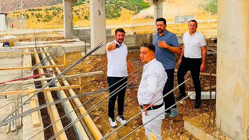 Siirt Gençlik ve Spor İl Müdürü Çalgan Baykan'da Gençlik ve Spor Yatırımları İncelendi