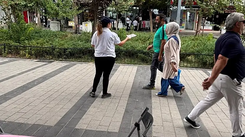 Siirt Güres Caddesi'nde Organ Bağışı İçin Farkındalık Standı Kuruldu