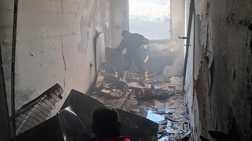 Siirt Hassa Hatun Kız Öğrenci Yurdunda Yangın: 1 Yaralı