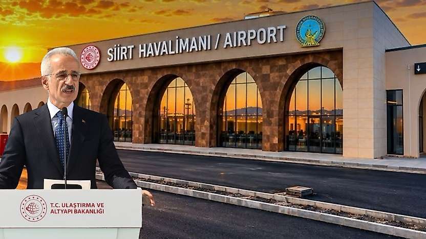 Siirt Havalimanı'nda kapasite artırıldı yıllık yolcu sayısı 250 bine yükseldi
