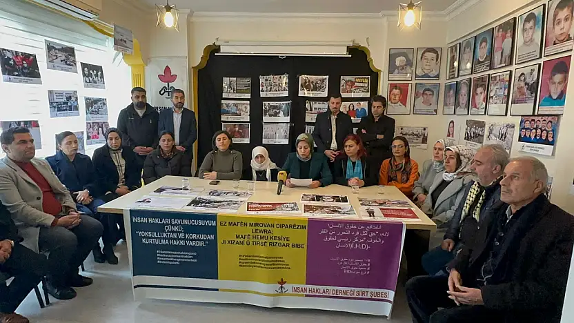 Siirt İHD Şubesi Hapishanelerdeki Sorunlara Dikkat Çekti!