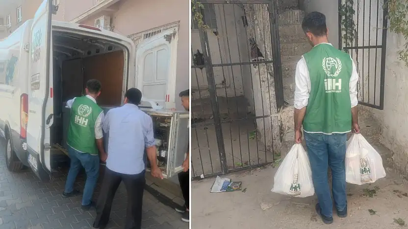 Siirt İHH'dan İhtiyaç Sahibi Ailelere Destek