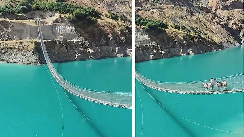 Siirt ile Bitlis Arasında 180 Metrelik Asma Köprü Çilesi: Vatandaşlar Güvenli Geçiş İstiyor