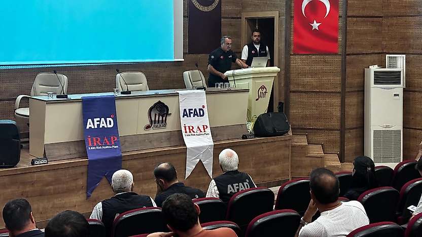 Siirt'in 2027-2031 Afet Risk Azaltma Planı İçin Çalıştay Düzenlendi