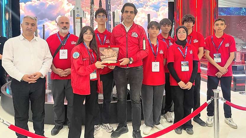 Siirt'in şampiyon roket takımı TEKNOFEST'te gençlerle buluştu