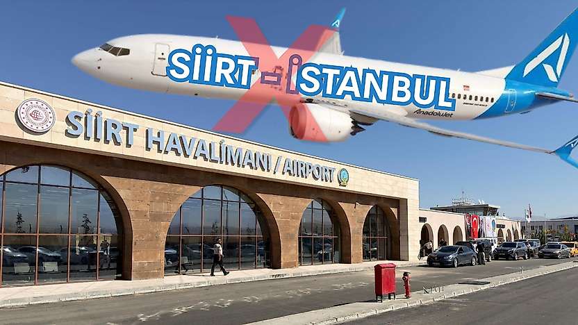 Siirt-İstanbul Direkt Uçuşları Kaldırıldı mı? Seferlerde Dikkat Çeken Değişiklik