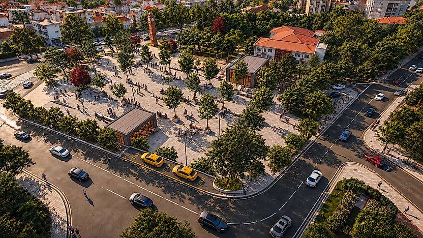 Siirt Kent Meydanı'nda Çalışmalar Hız Kazandı: 6 Ayda Tamamlanması Bekleniyor