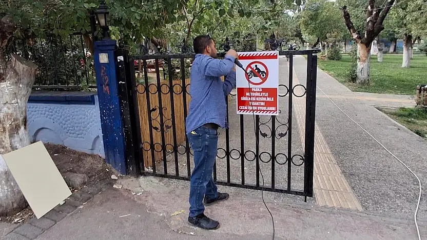 Siirt Kurtalan Belediyesi parkların güvenliği için yeni önlemler aldı