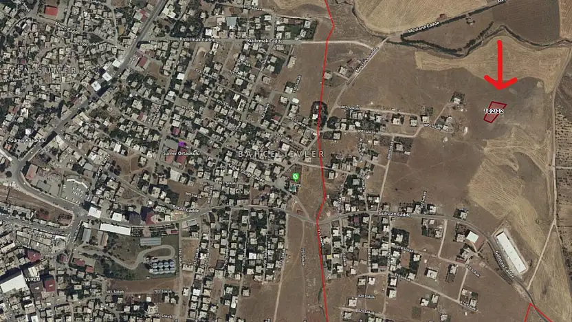 Siirt Kurtalan'da 1.300 Metrekarelik Arsa İcradan Satışa Çıkarıldı