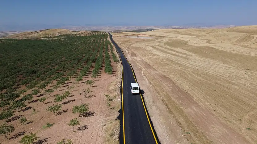 Siirt Kurtalan'da 20 Kilometrelik Yol 21 Bin 511 Ton Asfaltla Yenilendi