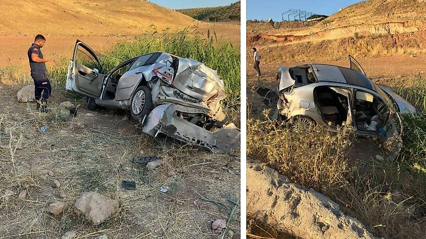 Siirt Kurtalan'da Otomobil Devrildi: 3 Yaralı