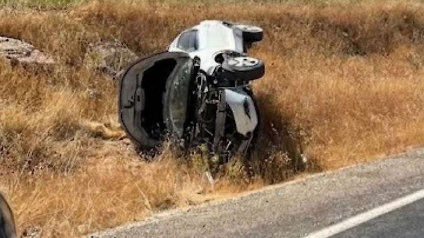 Siirt Kurtalan'da Otomobil Takla Attı: 1 Yaralı