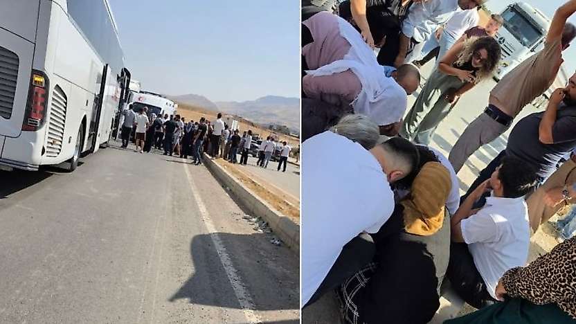 Siirt Kurtalan'da yolun karşısına geçmek isteyen çocuğa otobüs çarptı
