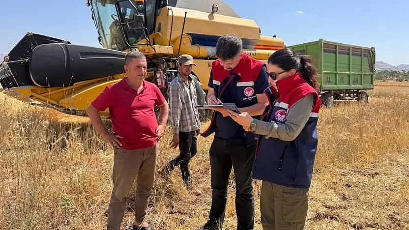 Siirt Pervari'de Biçerdöver Denetimleri Başladı
