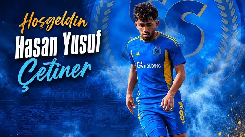 Siirt Spor FK'dan Yeni Transfer: Hasan Yusuf Çetiner Kadroda