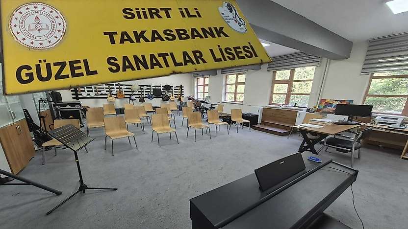 Siirt Takasbank Güzel Sanatlar Lisesi'nde 5 Alan İçin Kontenjan Açıldı