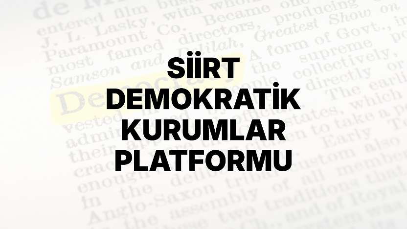 Siirt'te 1 Eylül Dünya Barış Gününde Basın Açıklaması Yapılacak