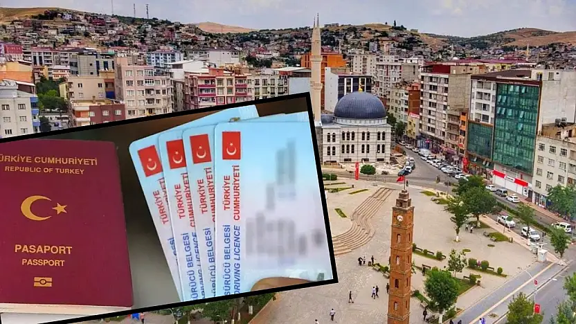 Siirt'te 2025 yılında kaç kişiye kimlik, ehliyet ve pasaport verildiği belli oldu!